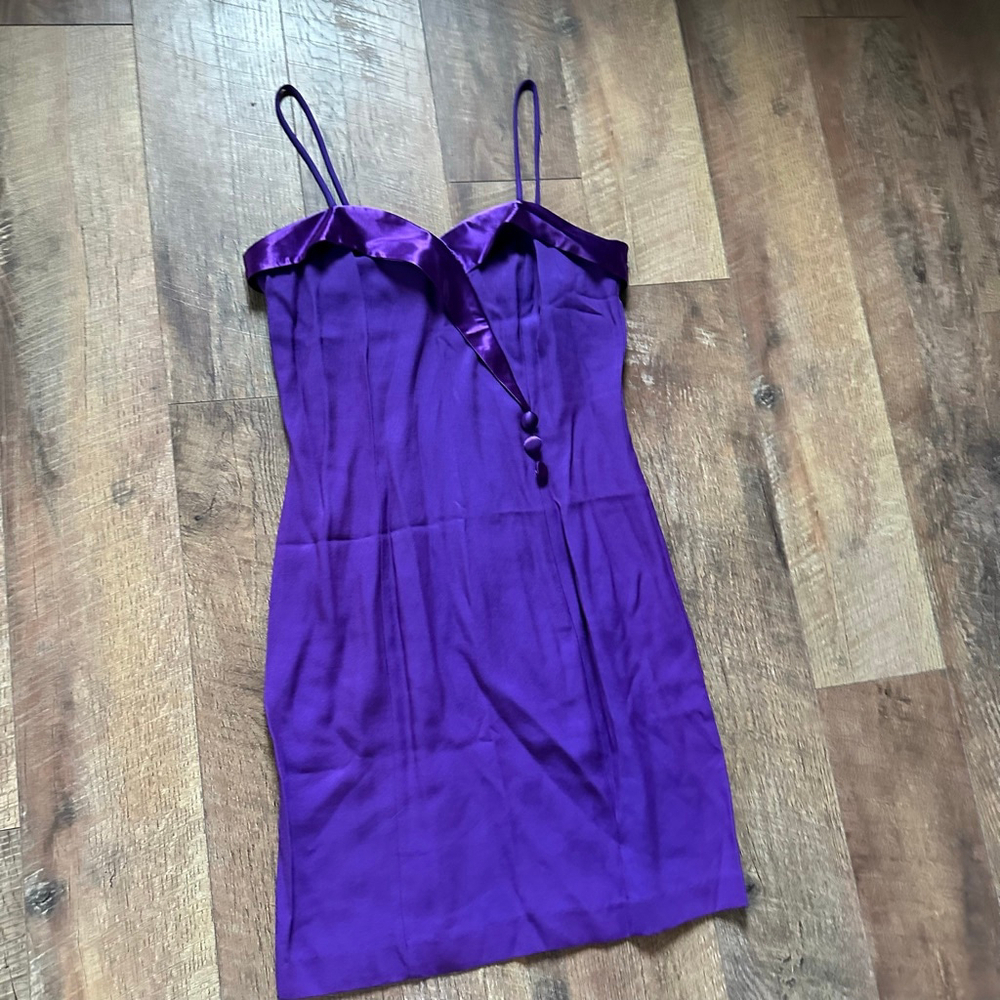 Women's vintage Purple Mini Dress Size 10